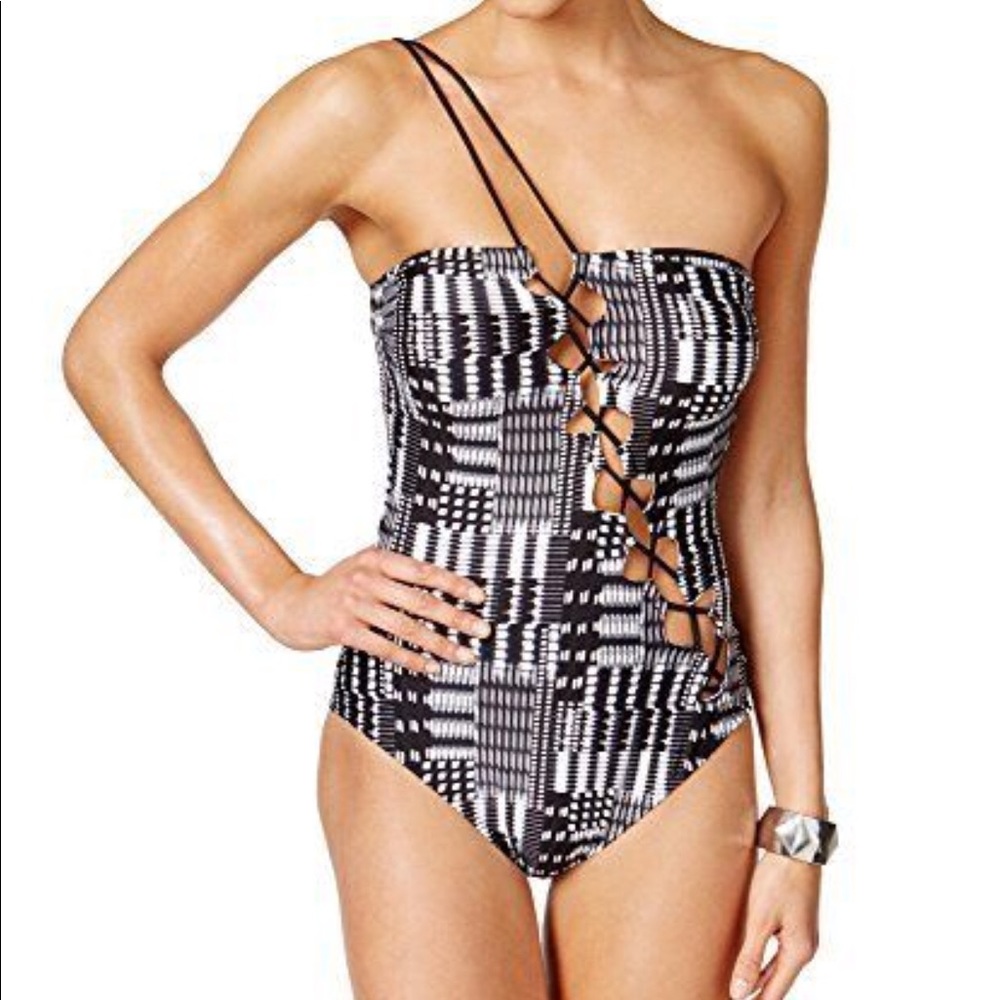 Kenneth Cole after midnight one piece swimsuit m